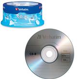 Verbatim CD-R 700MB 52X with Branded Surface - 30pk Spindle